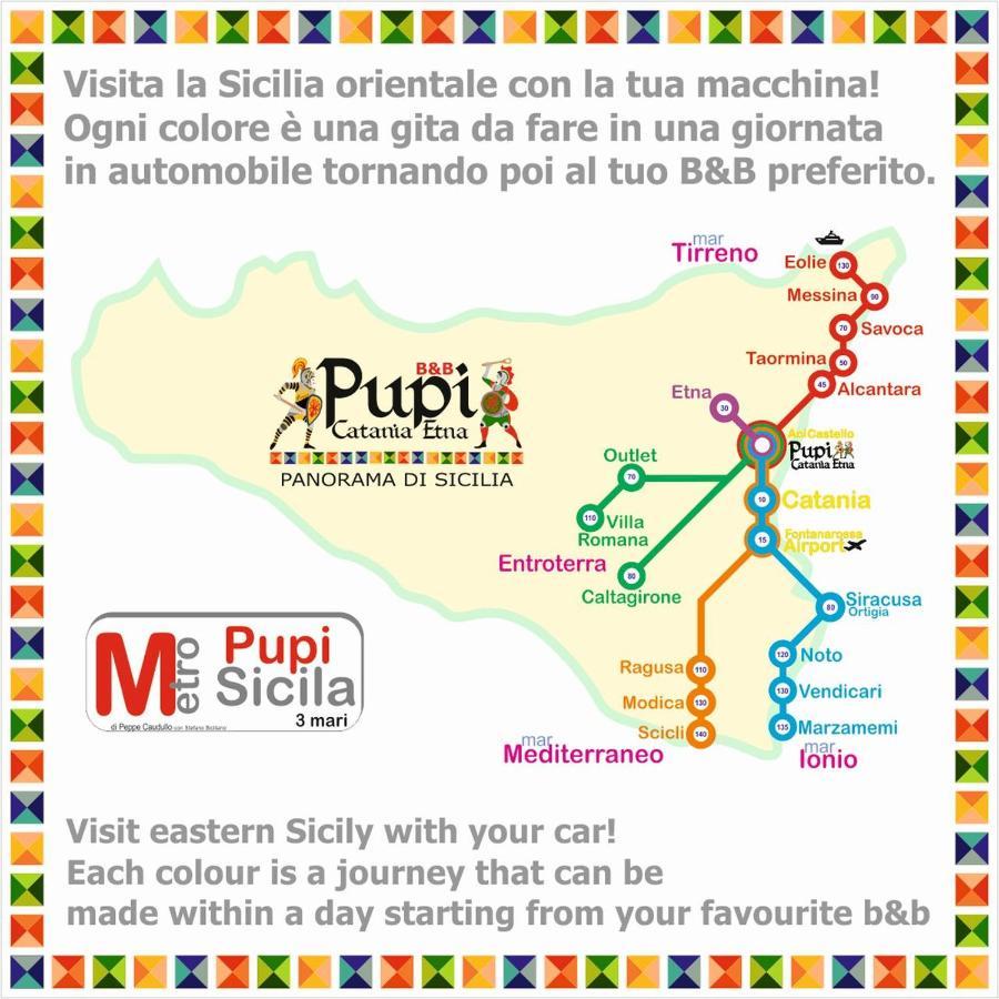 Pupi Catania Etna B&B - #Viaggiosiciliano Екстериор снимка